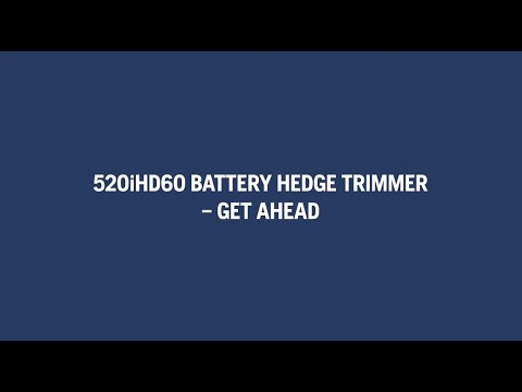 Husqvarna 520iHD60 Cordless Hedge Trimmer 36V 7