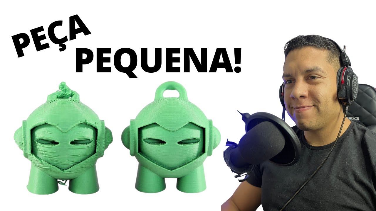 Impressão 3D de PEÇAS PEQUENAS - Como Imprimir MINIATURAS Com Impressão 3D