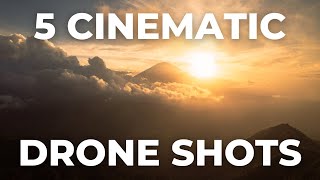 Top 5 Cinematic Drone Shots You NEED to Try!