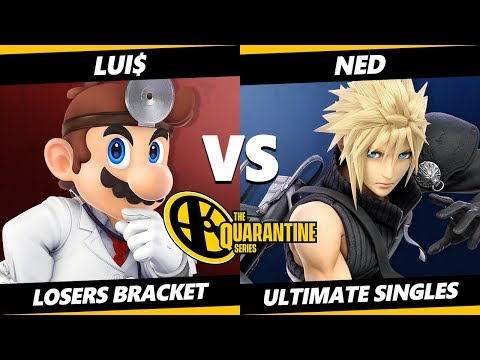 May Major Losers Bracket - Lui$ (Dr. Mario, Fox) Vs. Ned (Cloud) Smash Ultimate - SSBU