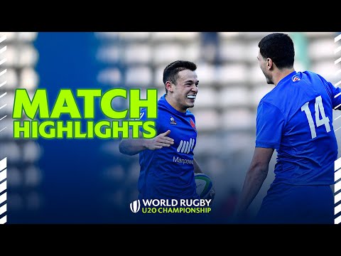 Some INCREDIBLE French Rugby 🤯 | France v Wales Highlights | World Rugby U20 Championship