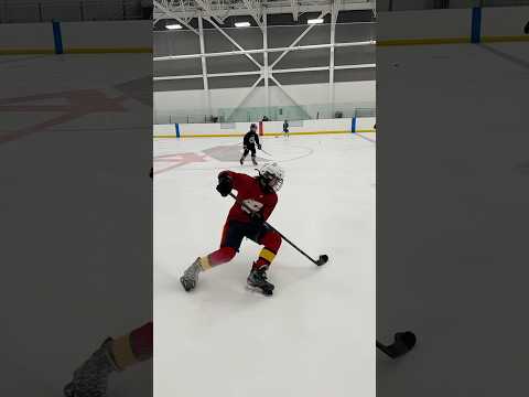 No team practice? No problem — you can train on your own! #hockey #hockeyplaying