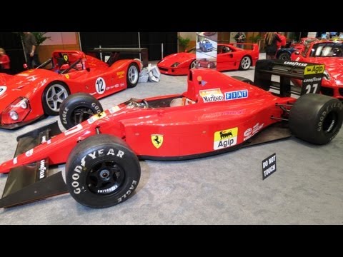 1989 Ferrari F1 Race Car At The 2013  Canadian Int Auto Show Toronto