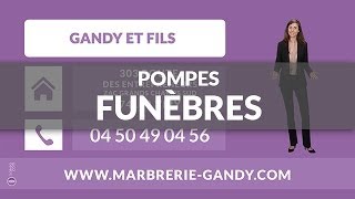 preview picture of video 'Pompes funèbres,marbrerie,monuments funéraires - GANDY ET FILS - VIRY'