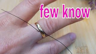 A doctor showed me  how to remove the ring that was stuck on my finger