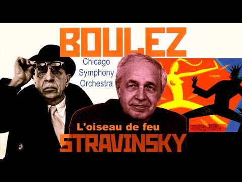 STRAVINSKY - The Firebird (L'oiseau de feu) ~  Chicago Symphony Orchestra, Boulez (1992)