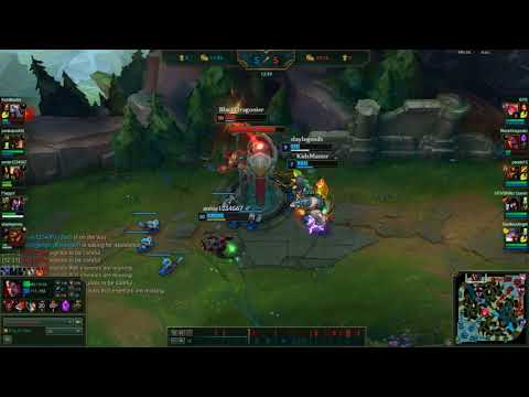 Darius Top [1 vs 3 gank]