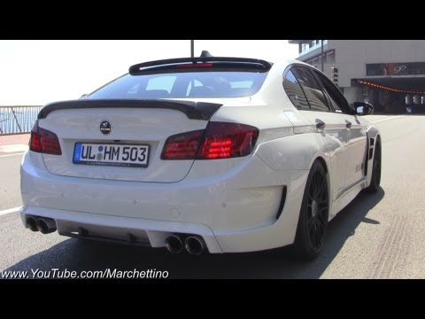 Hamann BMW M5 F10 Ride Fast Accelerations and Sound