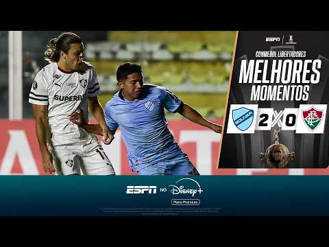 Gols e lances de Bolívar x Fluminense