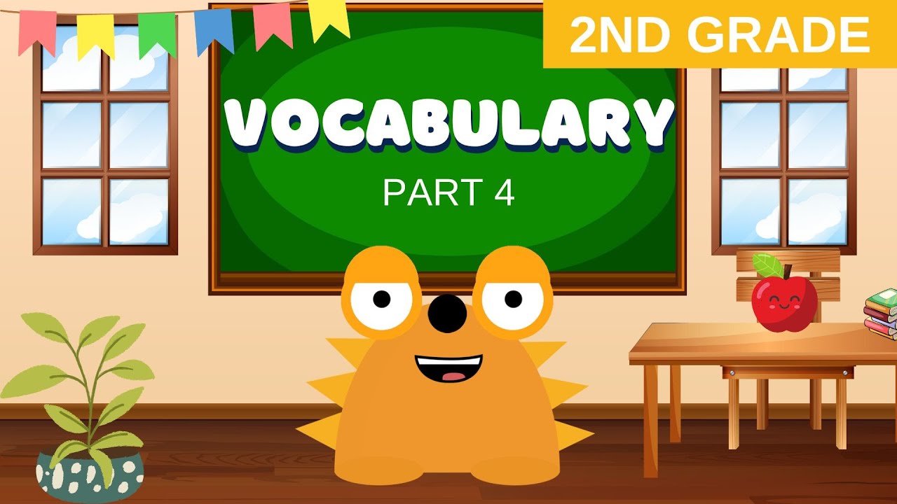Vocabulary practice for kids | Second Grade Vocabulary read along definitions