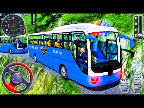 Prisoner Transport Bus Simulator 3D - Police Bus Service Driver - Android GamePlay