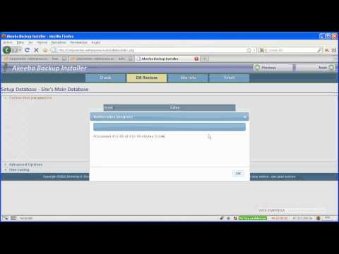 comment installer akeeba backup