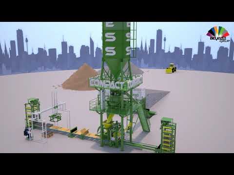 Machine à parpaing et brique automatique - Elegance Eco 5.1 - BEYAZLI GROUP - Compacte et Performante_7