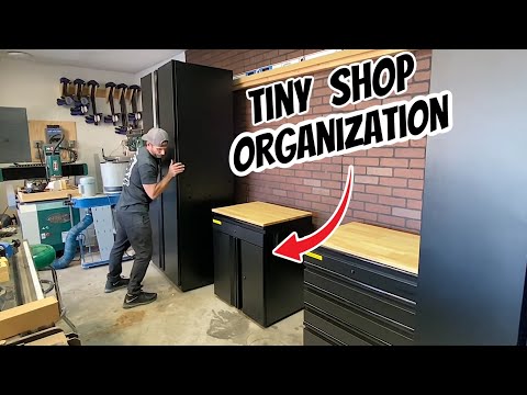 Small Shop Organization // Part one // Becoming efficient and organized