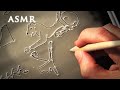 ASMR Egyptian Hieroglyphs Carving On Wax Tablet 1 Hour Soft Spoken