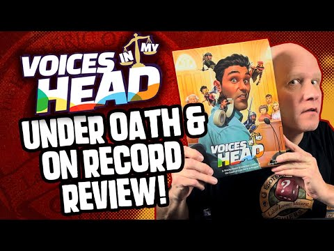 Voices In My Head – Under Oath and On Record Review!