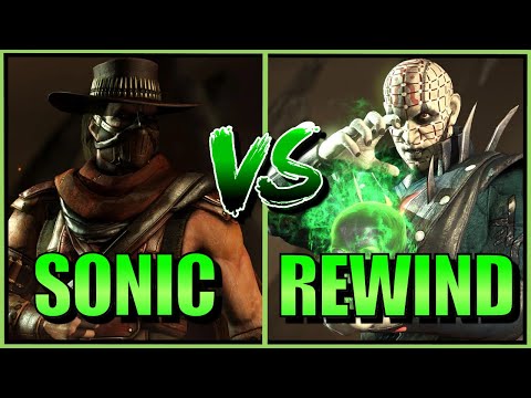 SonicFox Vs Rewind【Mortal Kombat X】