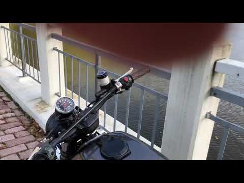 Honda CX500 Street Tracker soundcheck