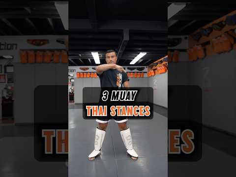 3 Muay Thai STANCES #muaythai #mma #martialarts #fightsports