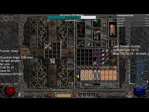 |GIVEAWAY| PD2 Project Diablo 2 self found GG Steelrend + gg slam!