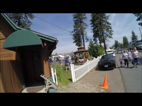 Crabby Lady at 2016 4th of July Parade - Chester California