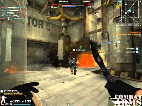 Combat Arms gameplay knife