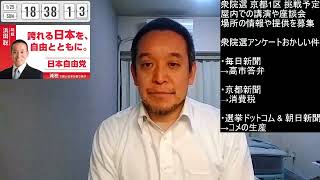 衆院選　マスコミ各社の候補者アンケートが悪質な件について　マスコミ各社はもっと勉強すべきでは！　2026年01月25日（日）