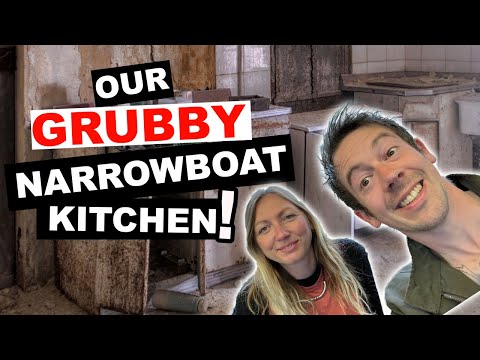 Saving our DISGUSTING narrowboat kitchen!