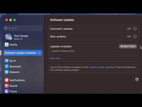 How to Update Mac mini to macOS Ventura 13.5.2