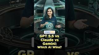 ChatGPT 5.5 vs Gemini vs Perplexity Explained | Best AI Assistant In 2026? | #Shorts | #Simplilearn