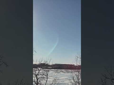 Ice starting to melt on Wakaw Lake - April 20-21, 2026