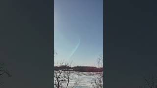 Ice starting to melt on Wakaw Lake - April 20-21, 2026