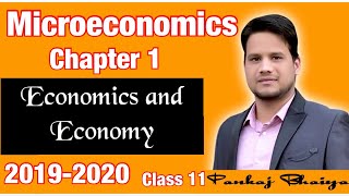 preview picture of video 'Economics and economy chapter 1 Class 11 new syllabus microeconomics'