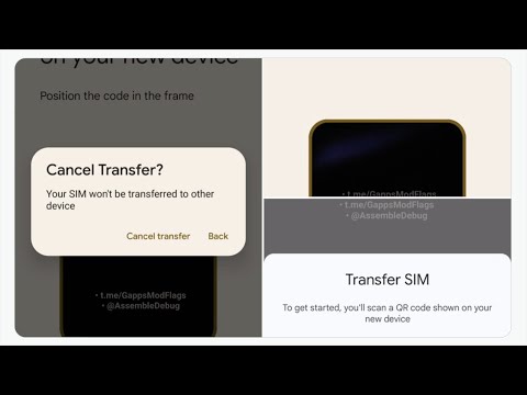 Image for YouTube video with title eSim transfer is coming to Android as part of the data transfer process when setting up a new phone viewable on the following URL https://youtu.be/HBVP1vWfxJI