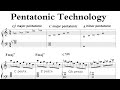 Pentatonics In Depth Patterns For Jazz Penta Map For Stella