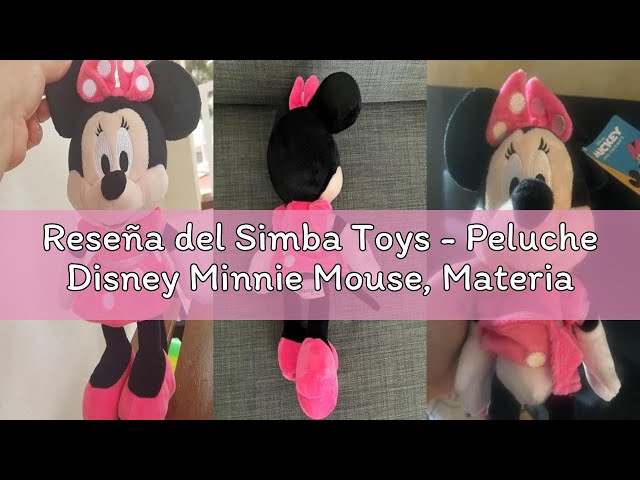 Vídeo relacionado con Simba Toys - Peluche Disney Minnie Mouse, Material Suave y Agradable, 100% Original, Apto para Niños y Niñas de Todas Las Edades - 25 cm (6315870227)