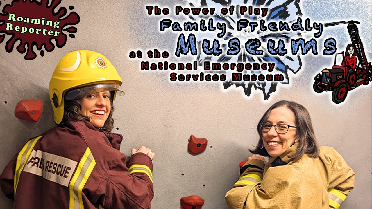 Inside the National Emergency Services Museum, Winners of the Kids in Museums Award 2022
