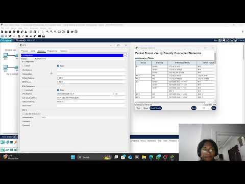 1.5.10 Packet Tracer - Verify Directly Connected Networks