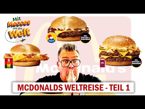McDonald's FAILURE? Around the world with Meekes: Samurai Mac, Philly Cheese & McCrispy Cheese Ba...