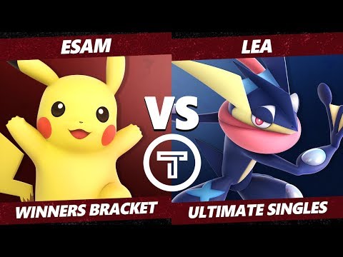 Thunder Smash 3 SSBU - PG ESAM (Pikachu) VS  Lea (Greninja) Smash Ultimate Winners Bracket