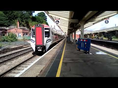 TFW Class 197 125 And 197 047 Departing Shrewsbury With A 2 Tone