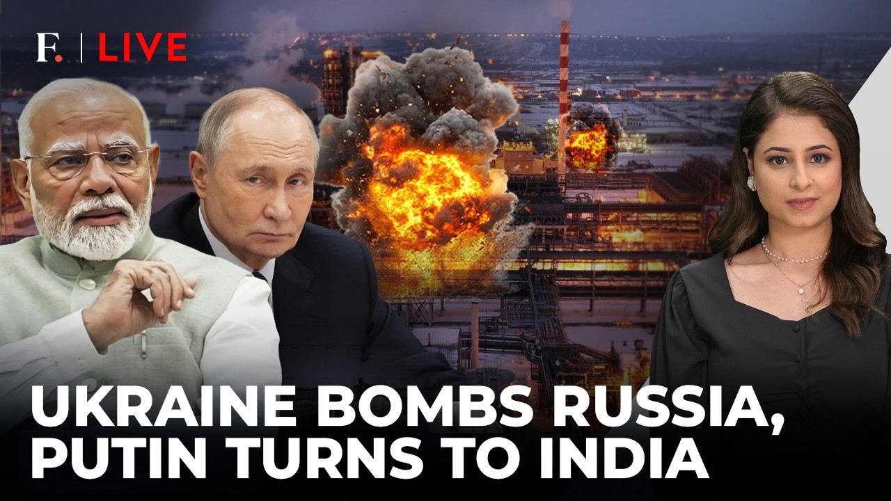 Putin’s Fuel SOS: Russia Turns to India After Ukraine Refinery Strikes | Firstpost Live