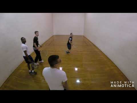 killing it in racquetball