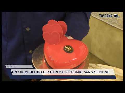 2022-02-14 FIRENZE - UN CUORE DI CIOCCOLATO PER FESTEGGIARE SAN VALENTINO