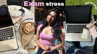 Will I pass my exams?! *productive and motivational tips to not burnout*