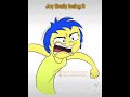 JOY LOSES HER SH*T #insideout2 #pixar #animatic #digitalart #joy #anger #fear #disgust