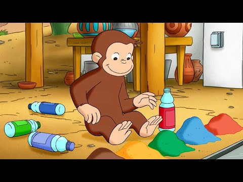 George Faz Sua Própria Tinta 🐵 George, o Curioso 🐵 Desenhos Animados