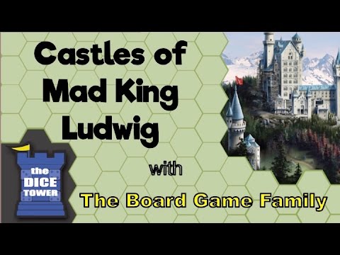 Castles of Mad King Ludwig Review - with The Board Game Family - YouTube