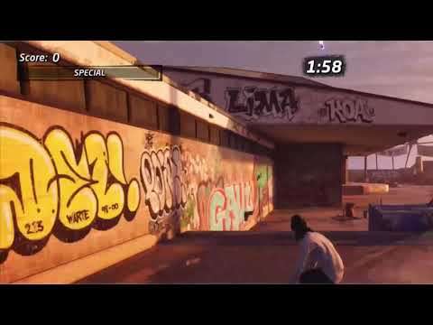 Tail slide the Venice Ledge on Tony Hawk’s pro skater 1+2