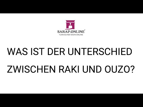 Was ist der Unterschied zwischen Raki und Ouzo?